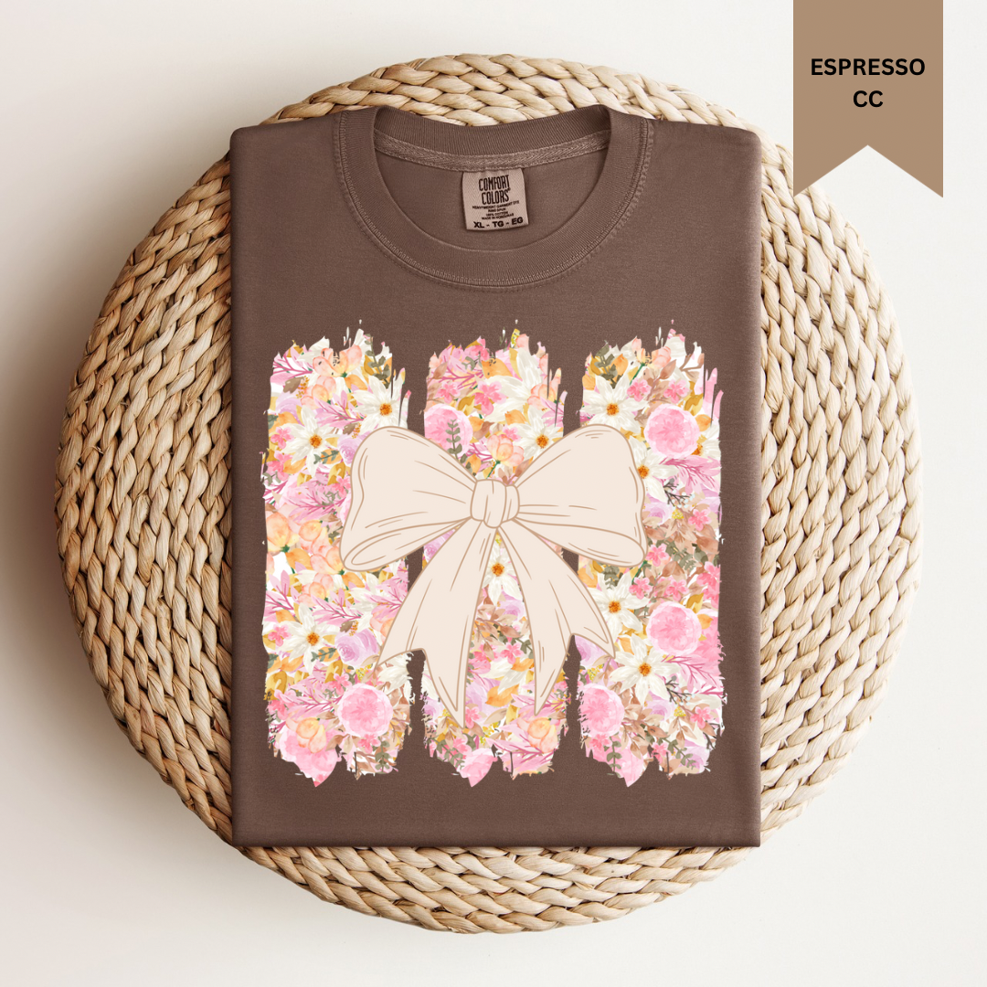 Floral Bow Tee.