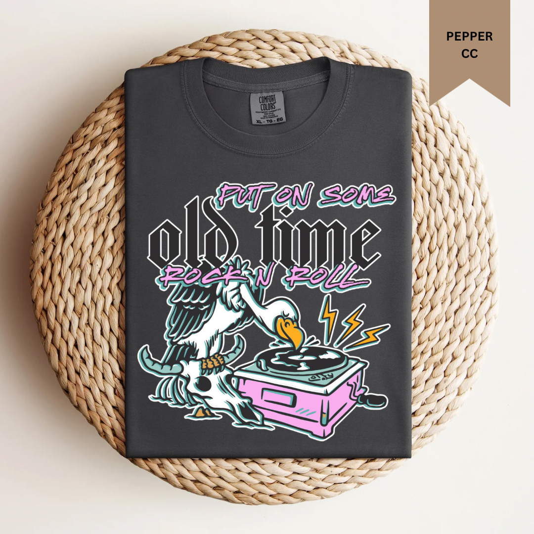 Old Time Rock N Roll Tee.