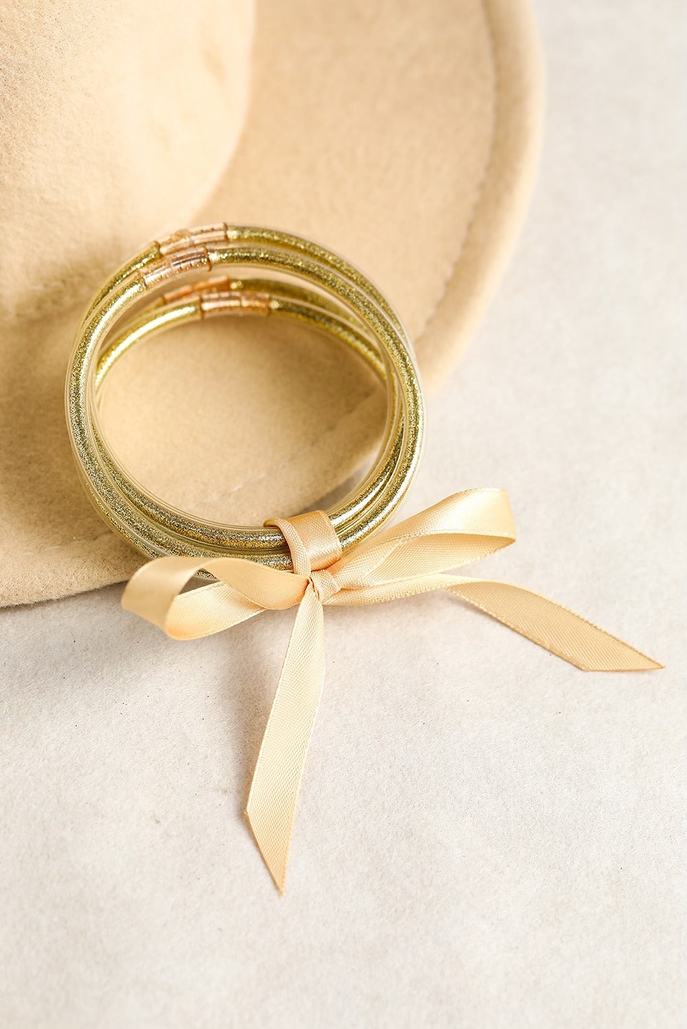 Gold Jelly Bracelet Set RTS