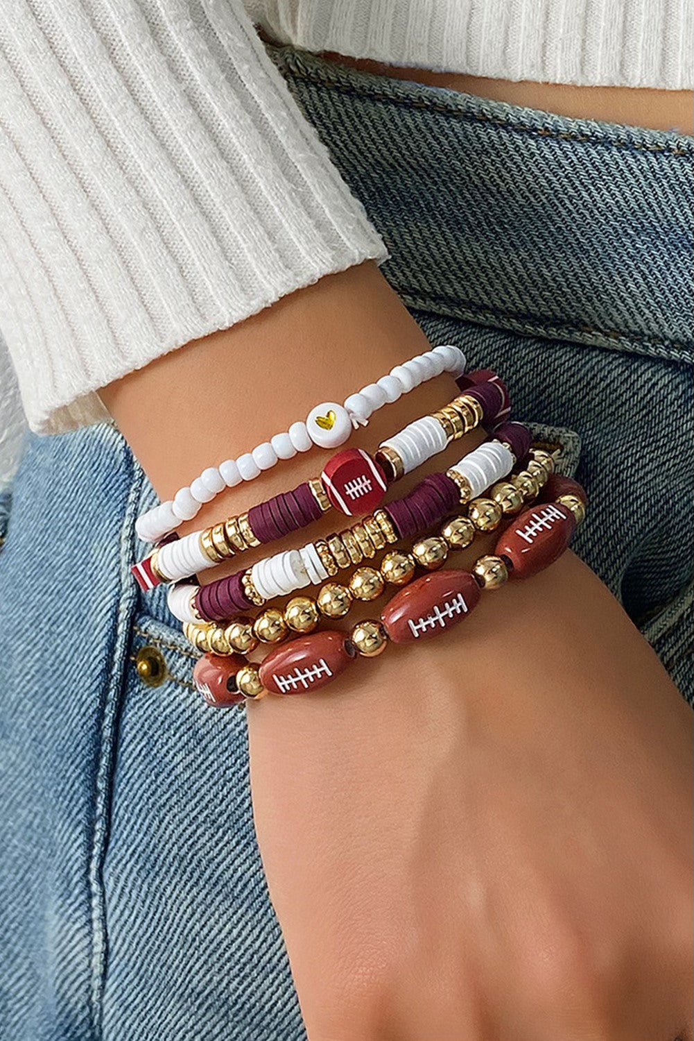 Football Bracelet Set RTS