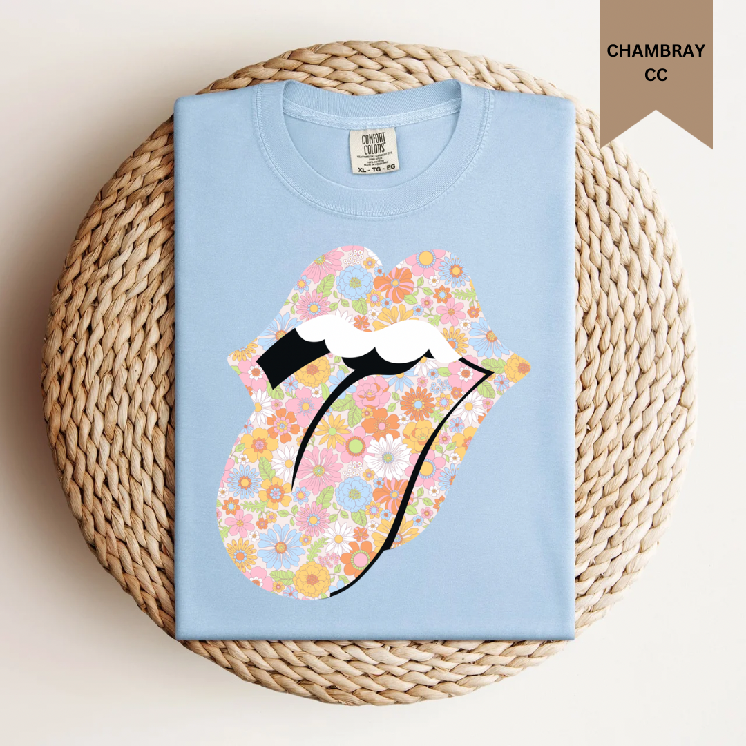 Groovy Floral Tee.