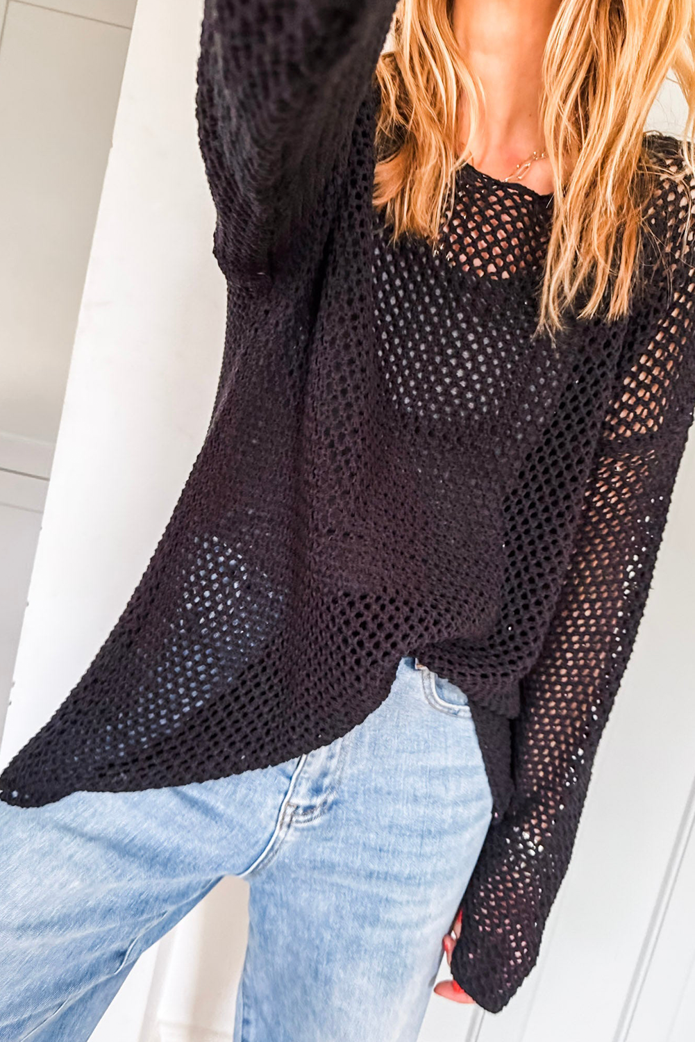 Hollow Out Sweater RTS