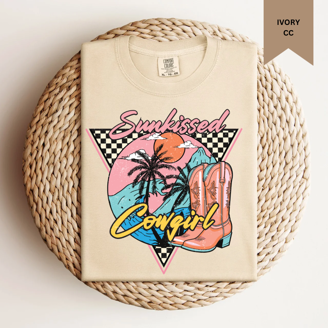 Sunkissed Cowgirl Tee.