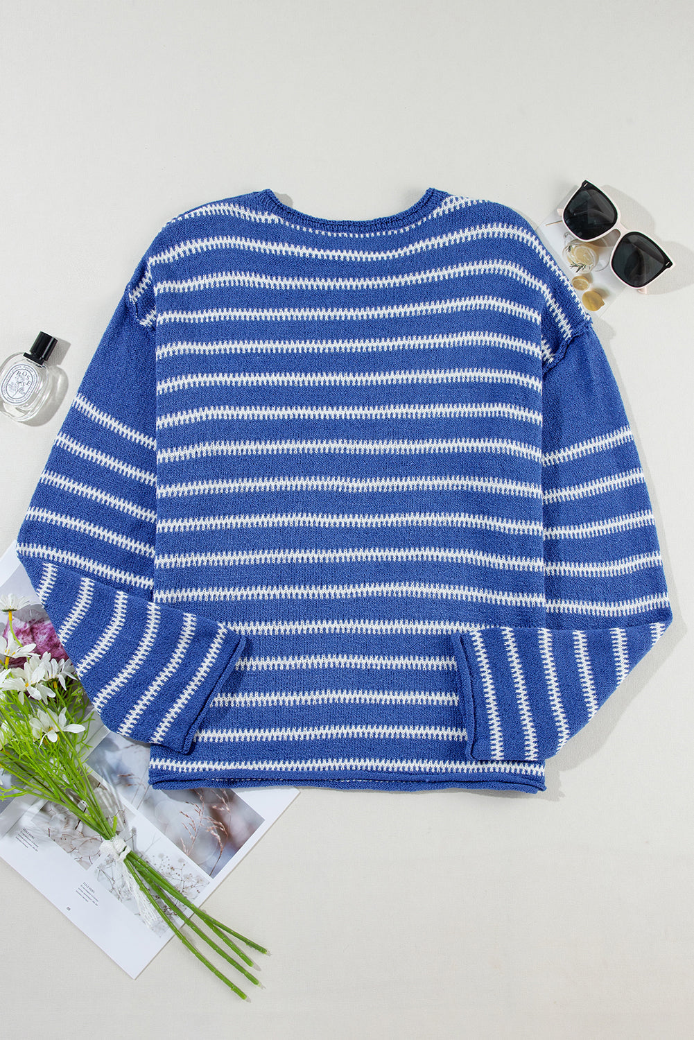 Blue Striped Sweater LT