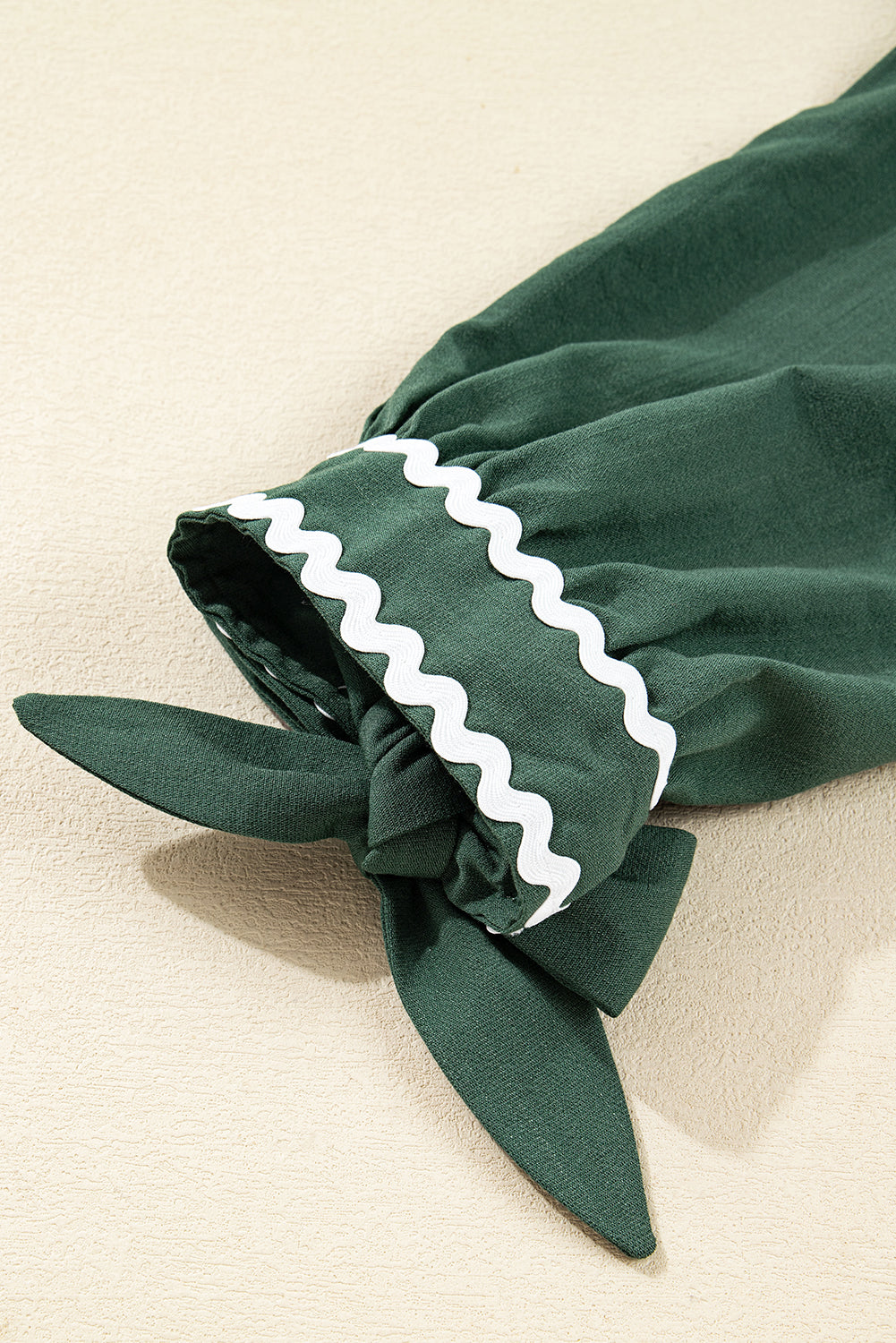 Contrast RicRac Trim Shift Dress LT
