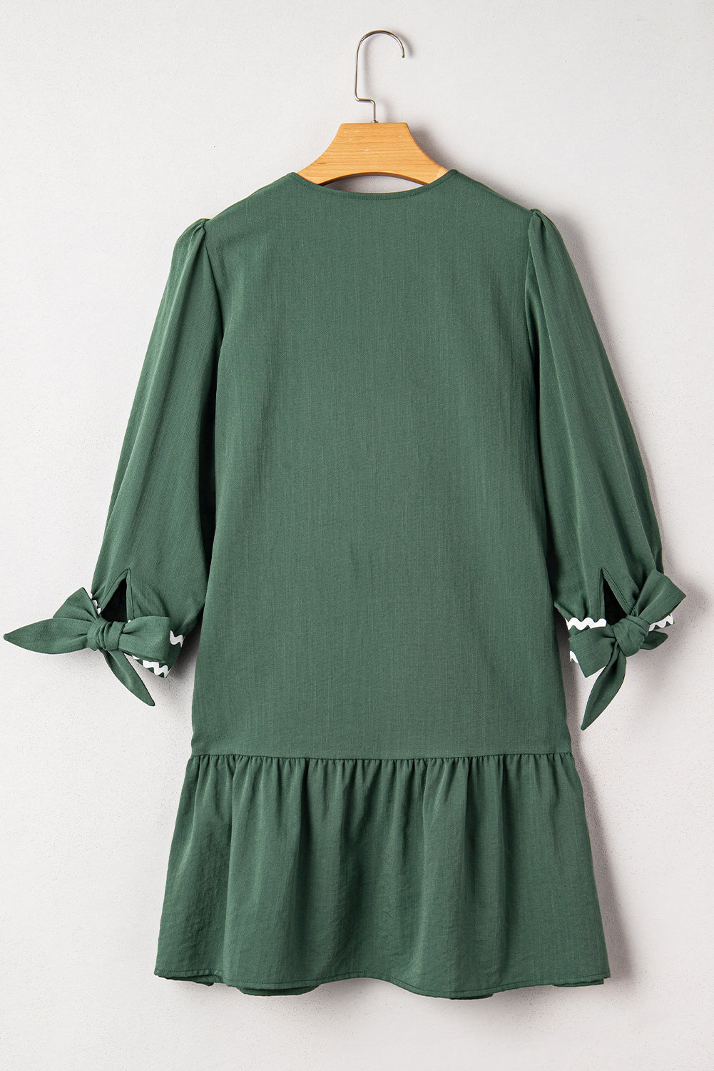 Contrast RicRac Trim Shift Dress LT