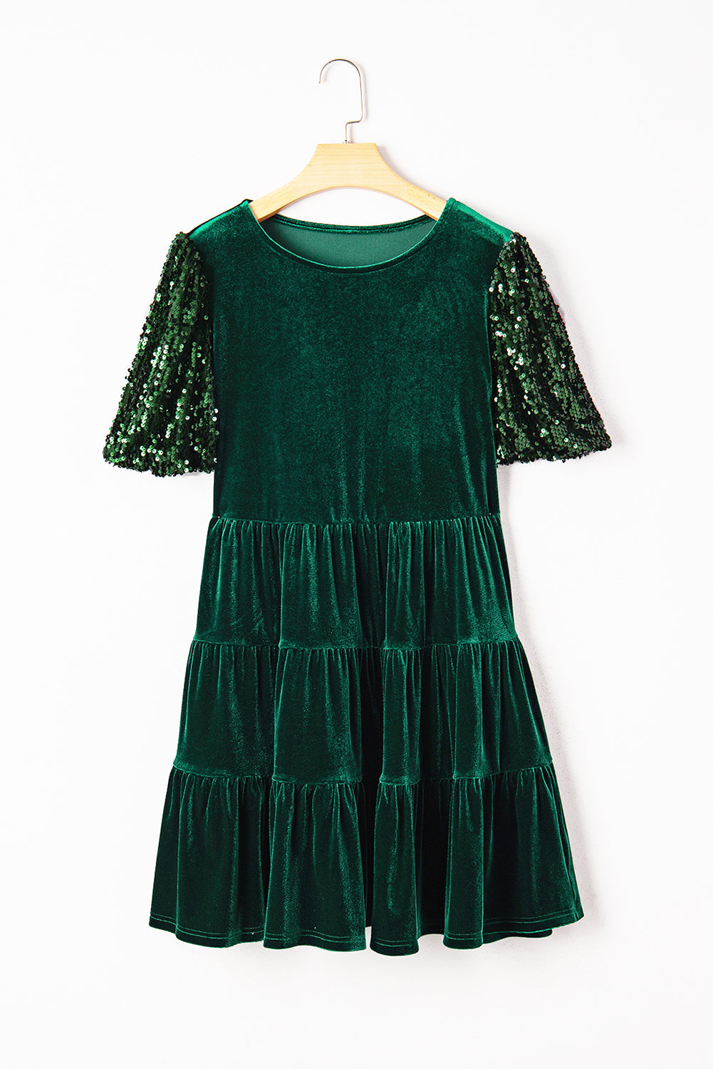 Evergreen Sequin Dress September.
