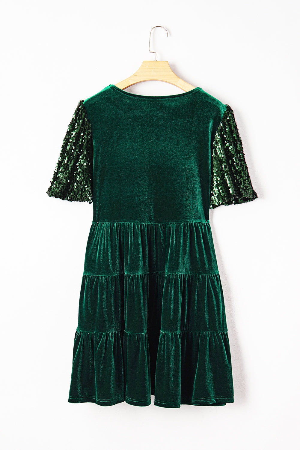 Evergreen Sequin Dress September.