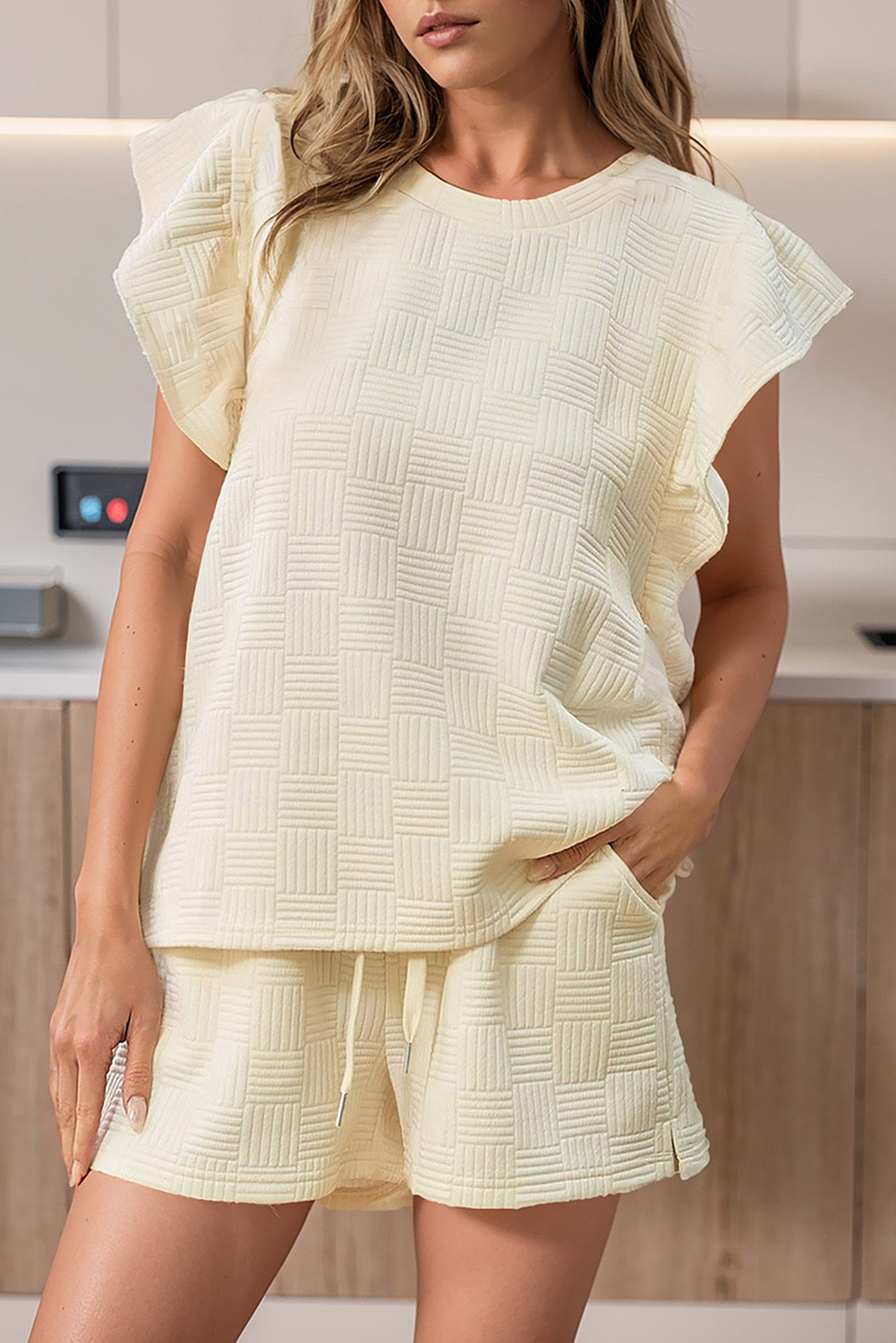 Cream Textured Set LT