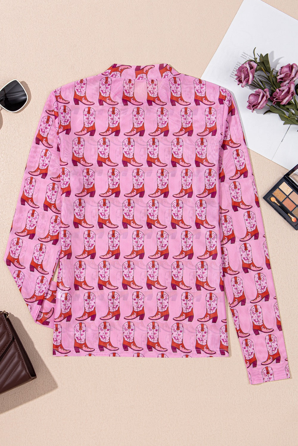 Cowgirl Barbie Mesh Top LT