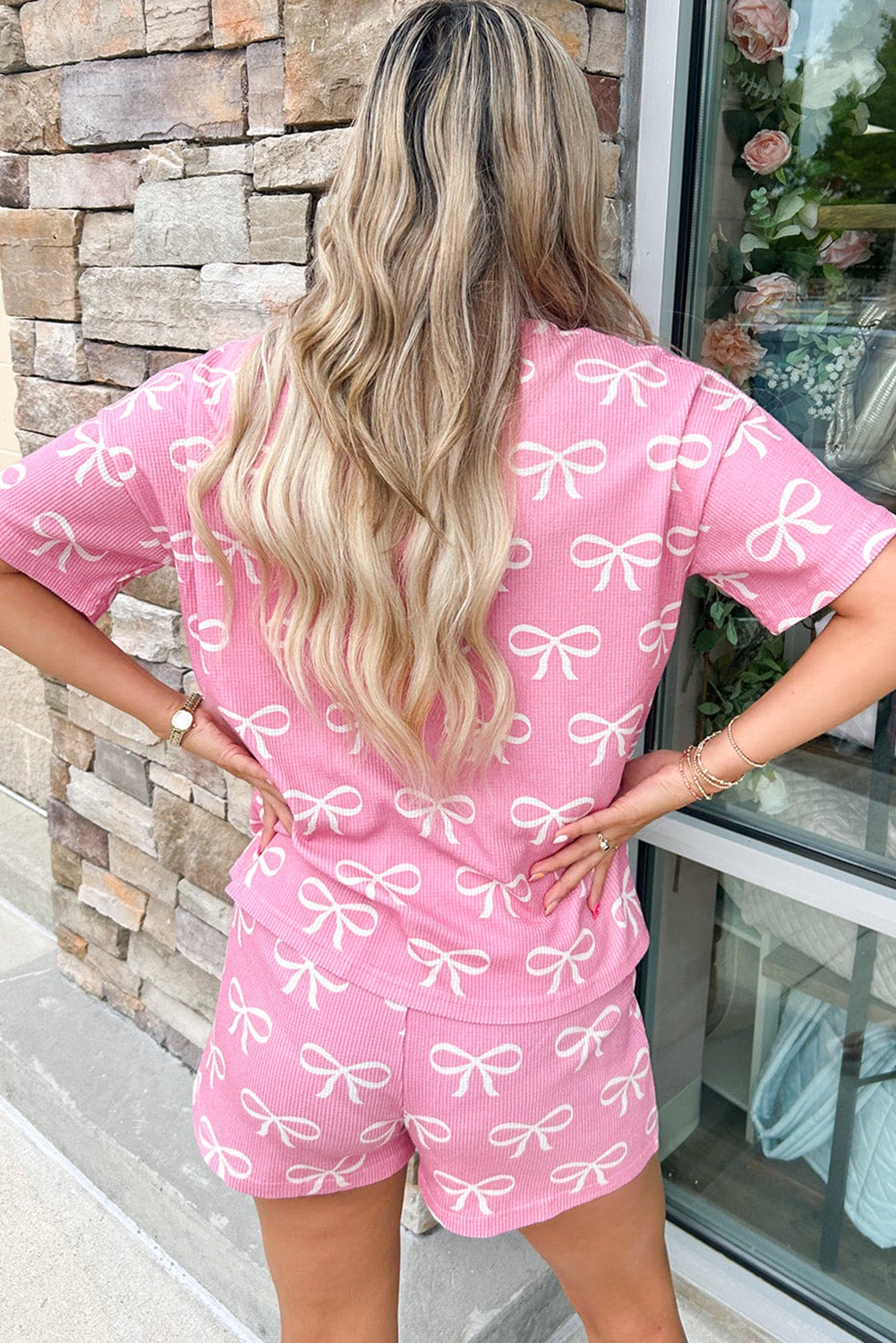 Pink Bow Set LT