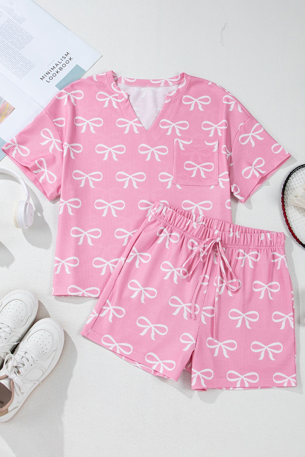 Pink Bow Set LT