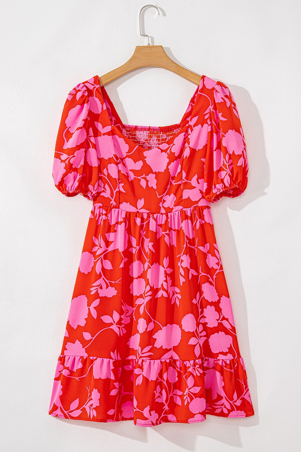 Red Floral Dress LT