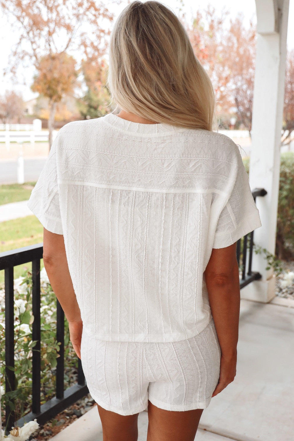 White Textured Set LT