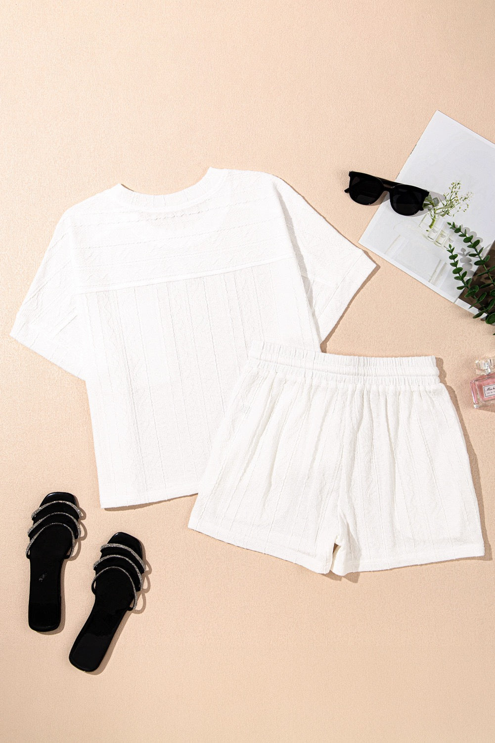 White Textured Set LT
