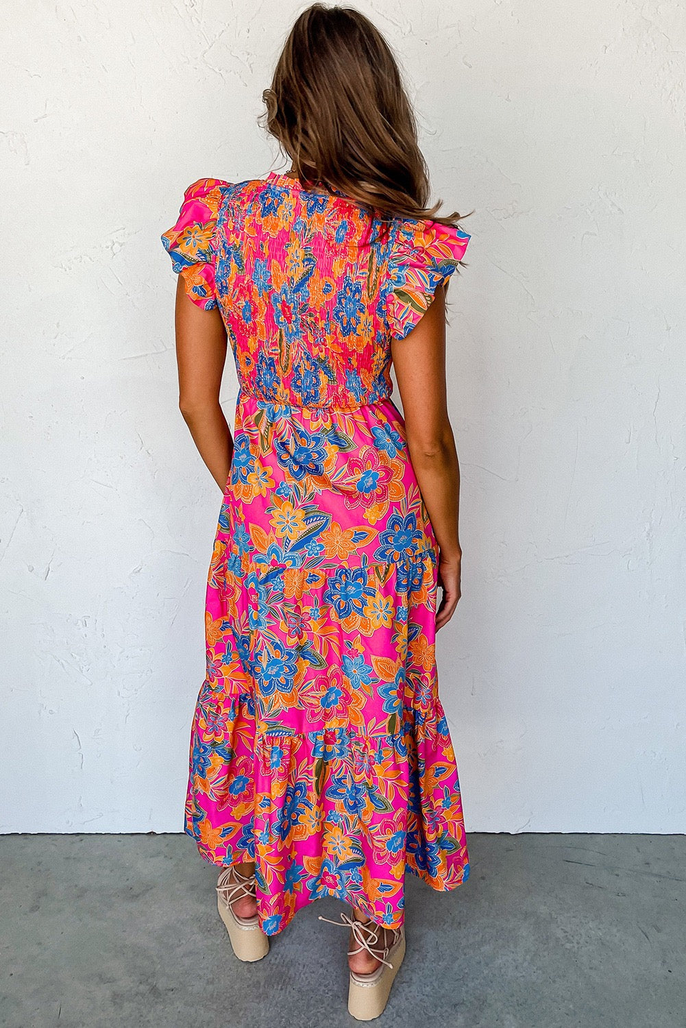 Rose Red Floral Maxi LT