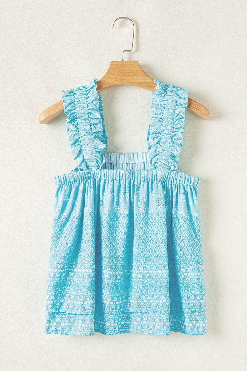 Blue Tribal Tank Top LT