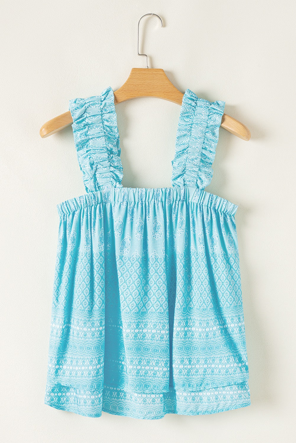 Blue Tribal Tank Top LT