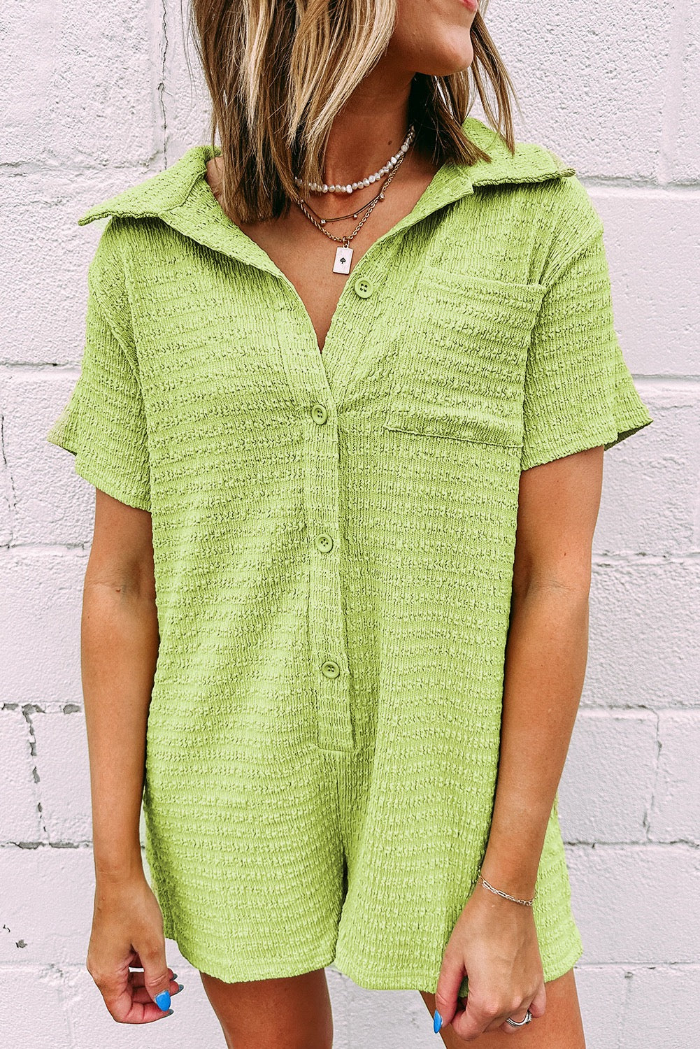 Light Green Romper LT