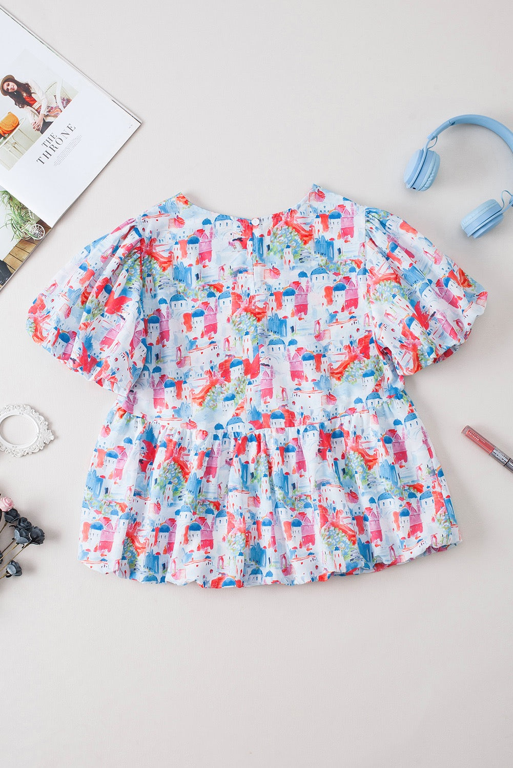 Blue City Babydoll Top LT