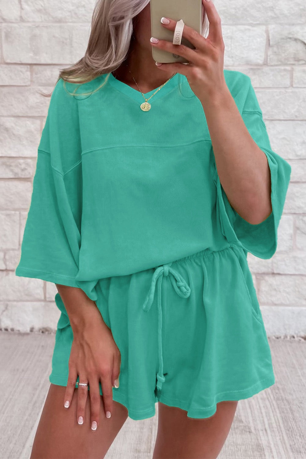 Seafoam Green Oversized T Set RTS