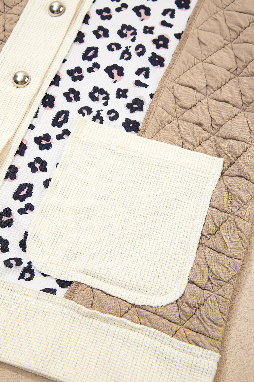 Leopard Waffle Jacket RTS