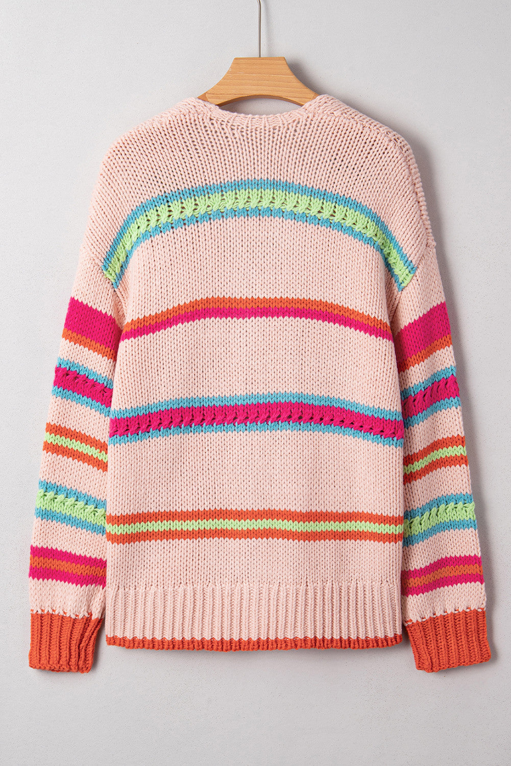 Multicolor Knit Oversize Cardigan RTS
