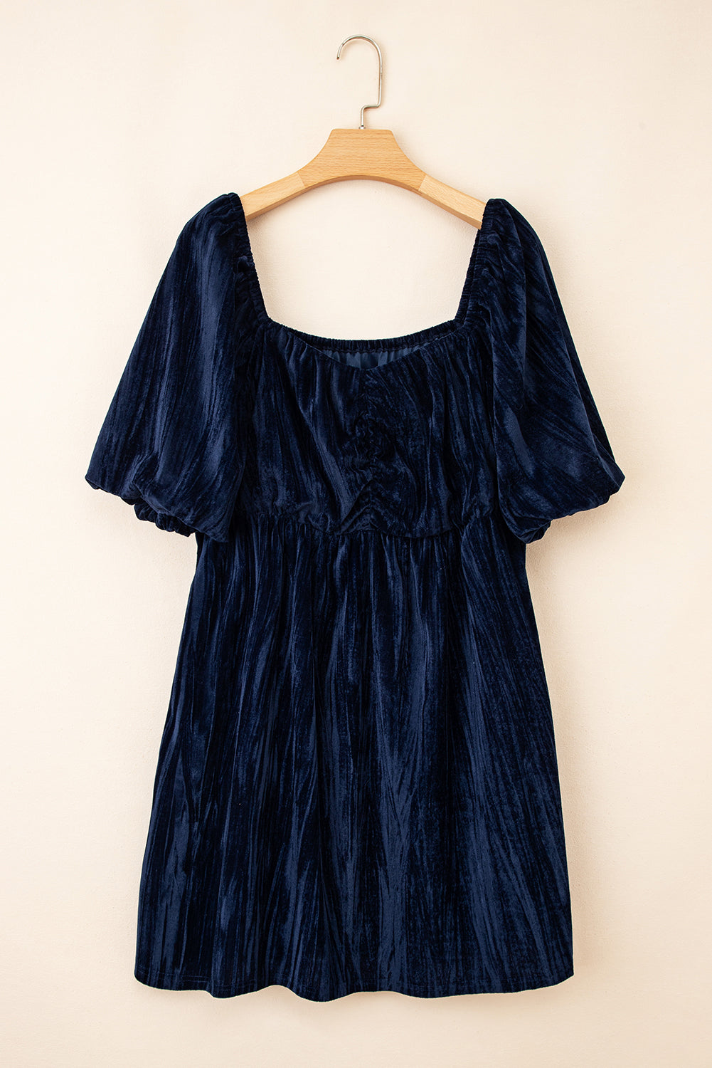 Navy Velvet Plus Size Dress September.