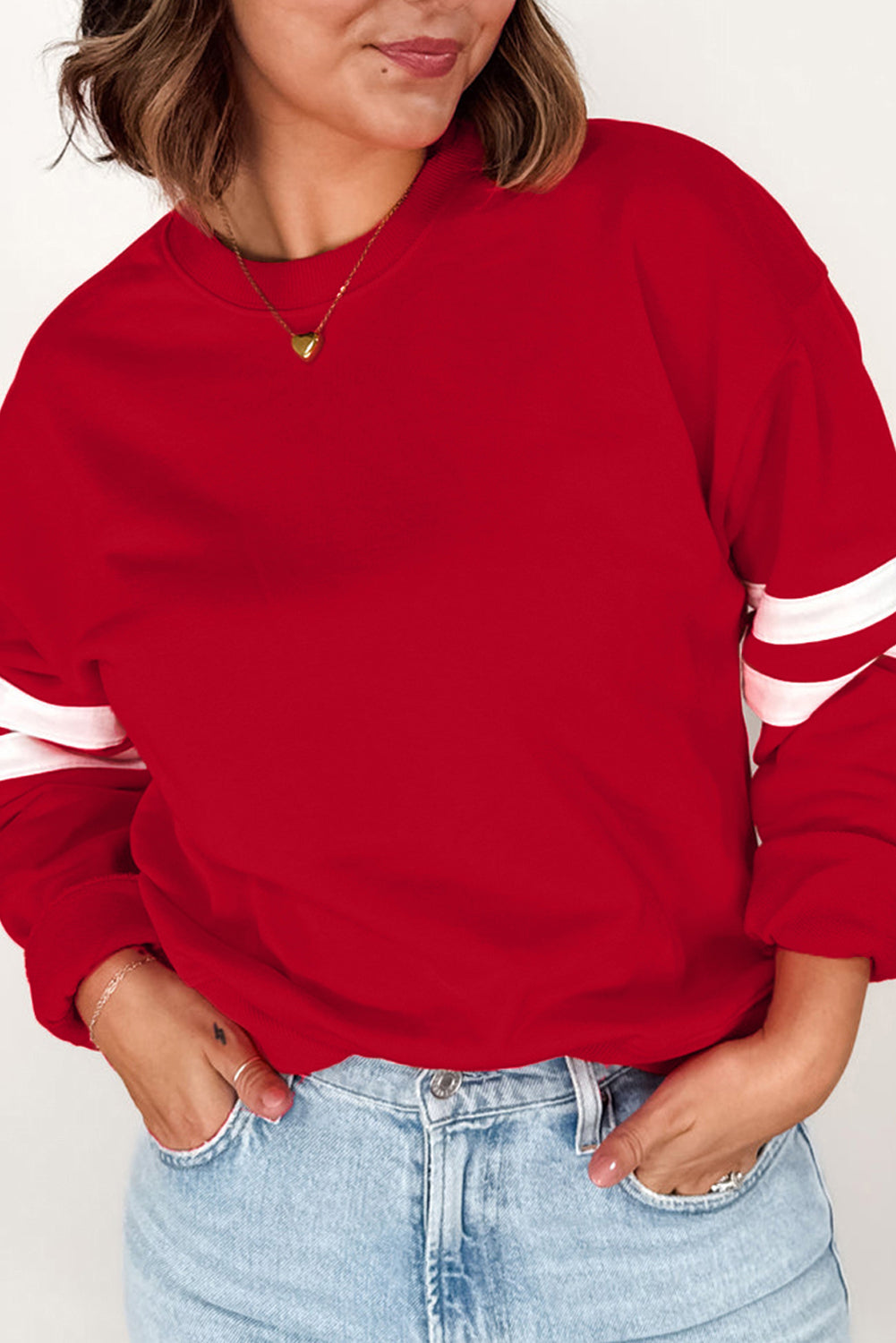 Varsity Plus Size Sweatshirt FB