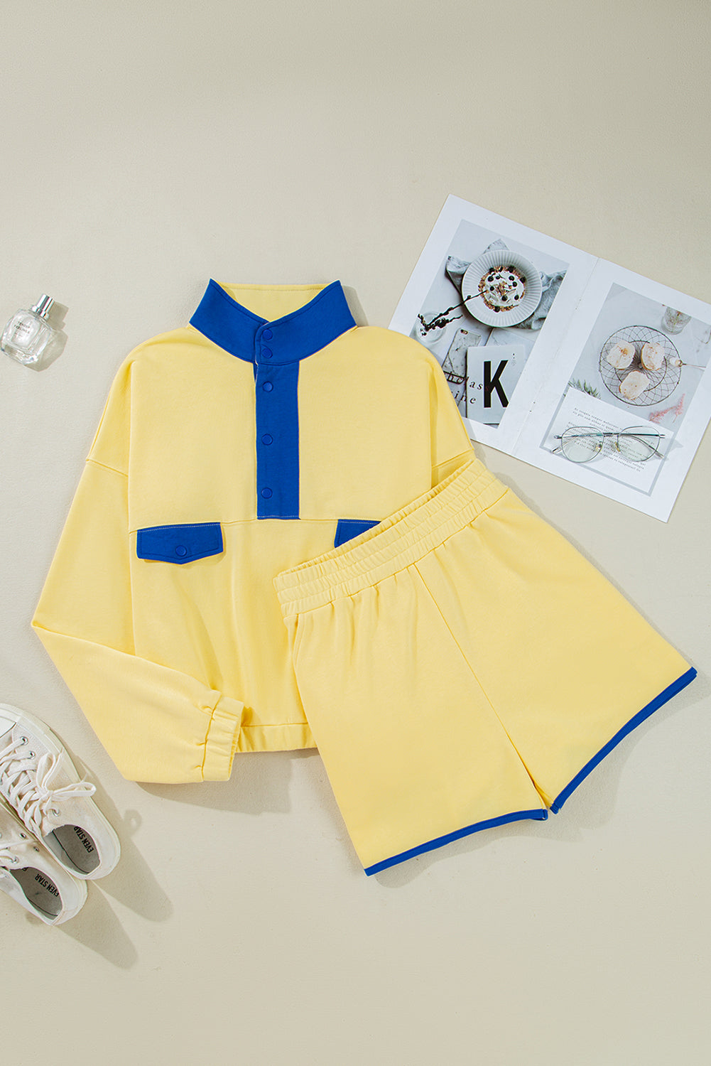 Colorblock Shortie Set *MULTIPLE COLORS* FB