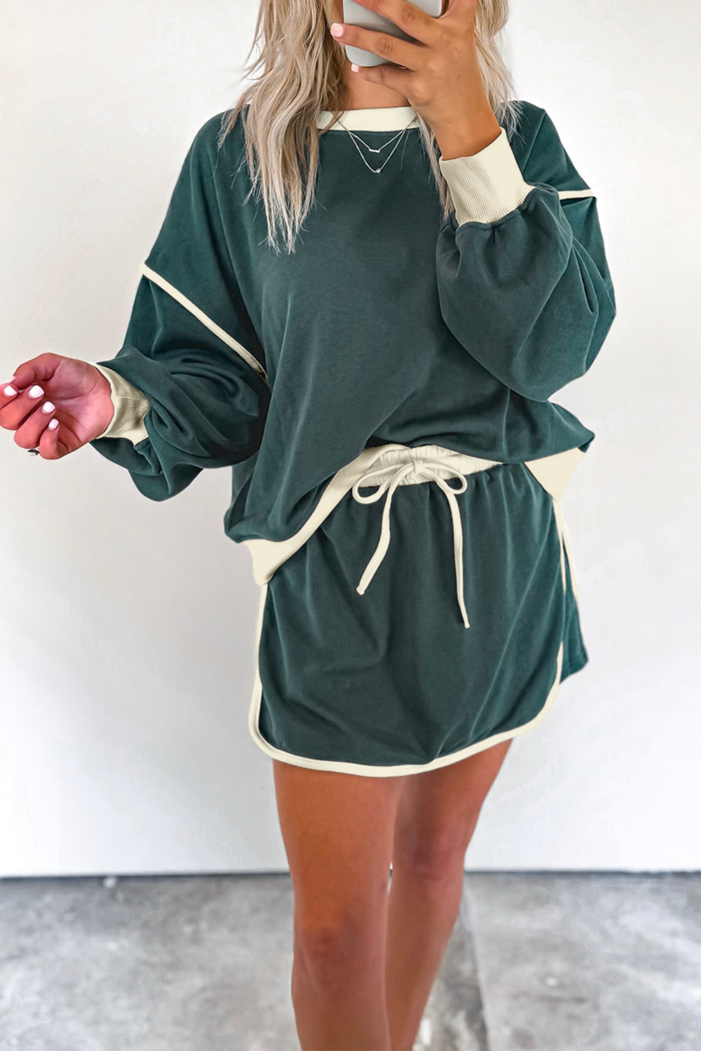 Green Skort Set RTS