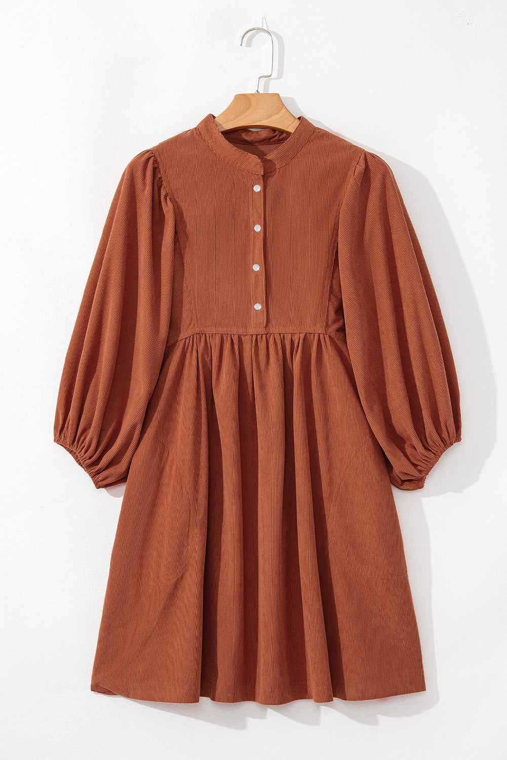 Rust Corduroy Dress RTS