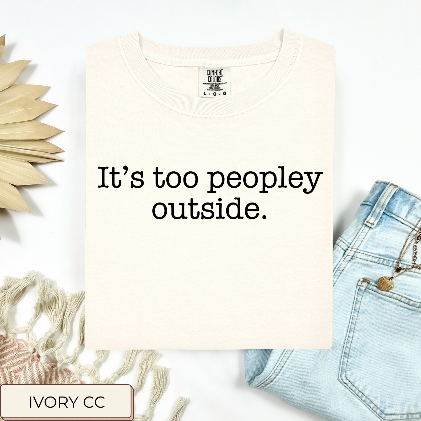Too Peopley Outside Tee.