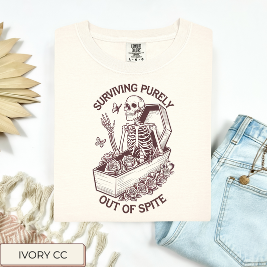 Surviving Out Of Spite Tee.