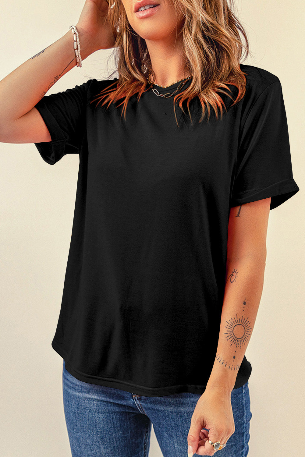 Black Casual Top RTS