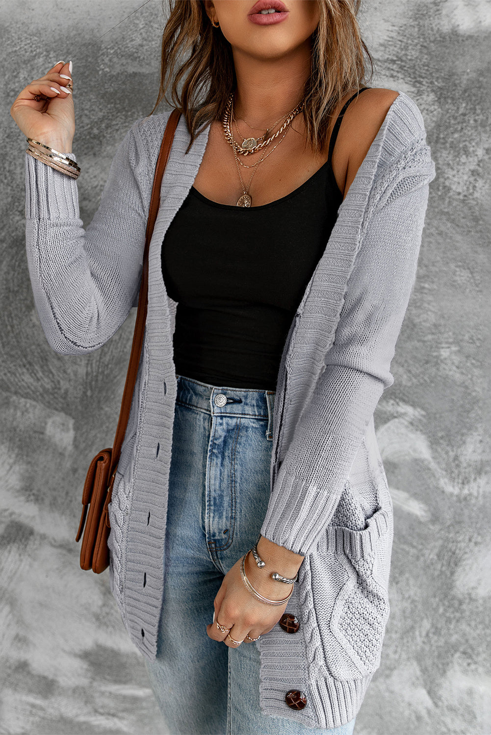 Front Pocket Cardigan RTS