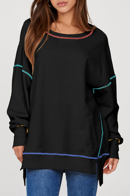 Contrast Baggy Sweatshirt RTS