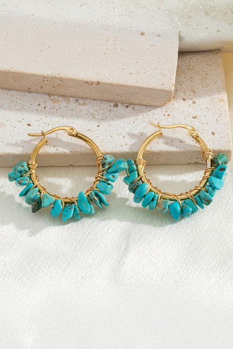 Turquoise Earrings FB