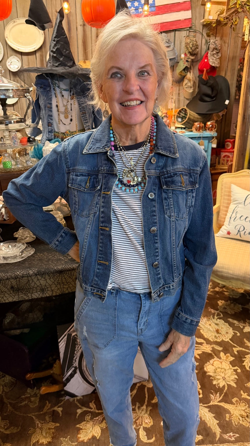Arizona Jean Co. Blue Denim Jacket