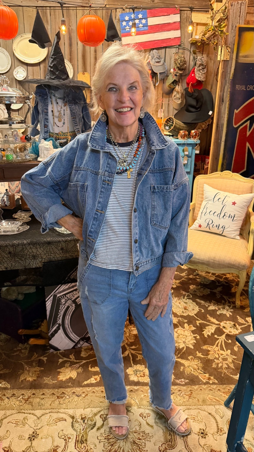 Rivalry Runway Bridal Denim Jacket