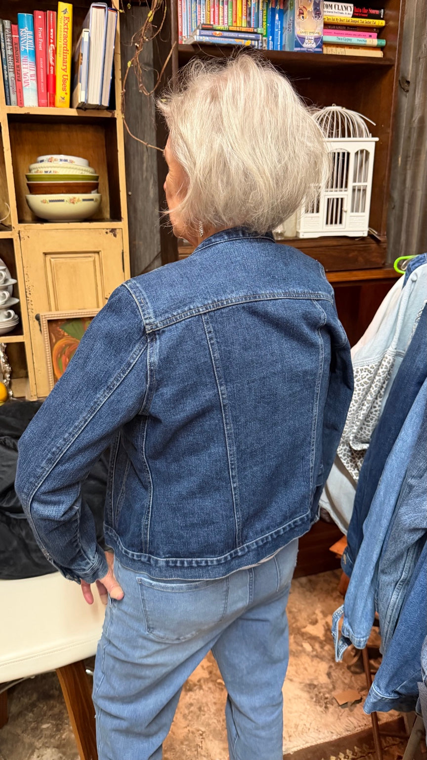 Desert Blues Dark Denim Jacket