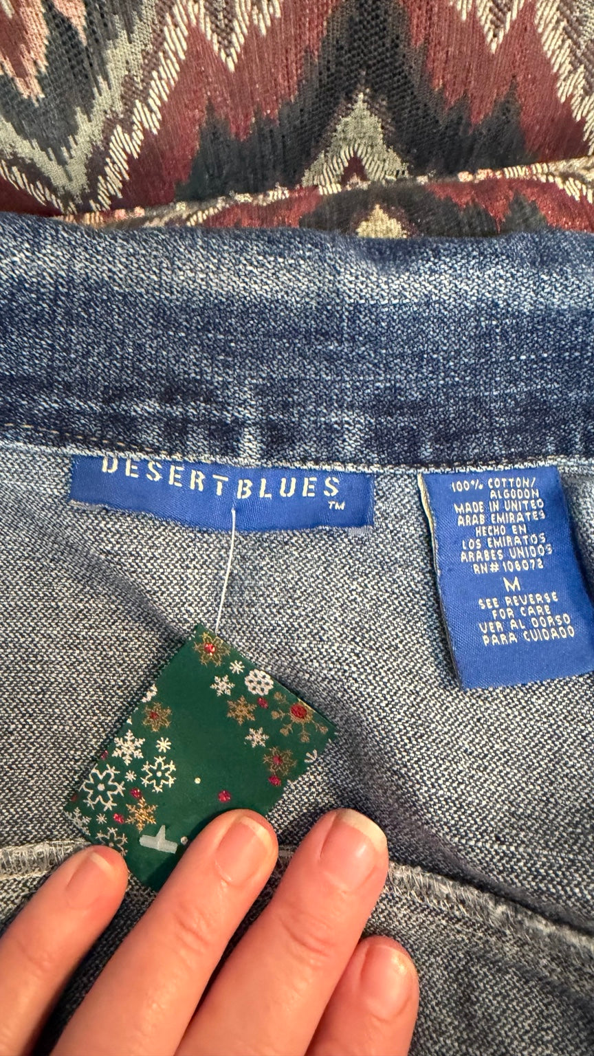 Desert Blues Dark Denim Jacket