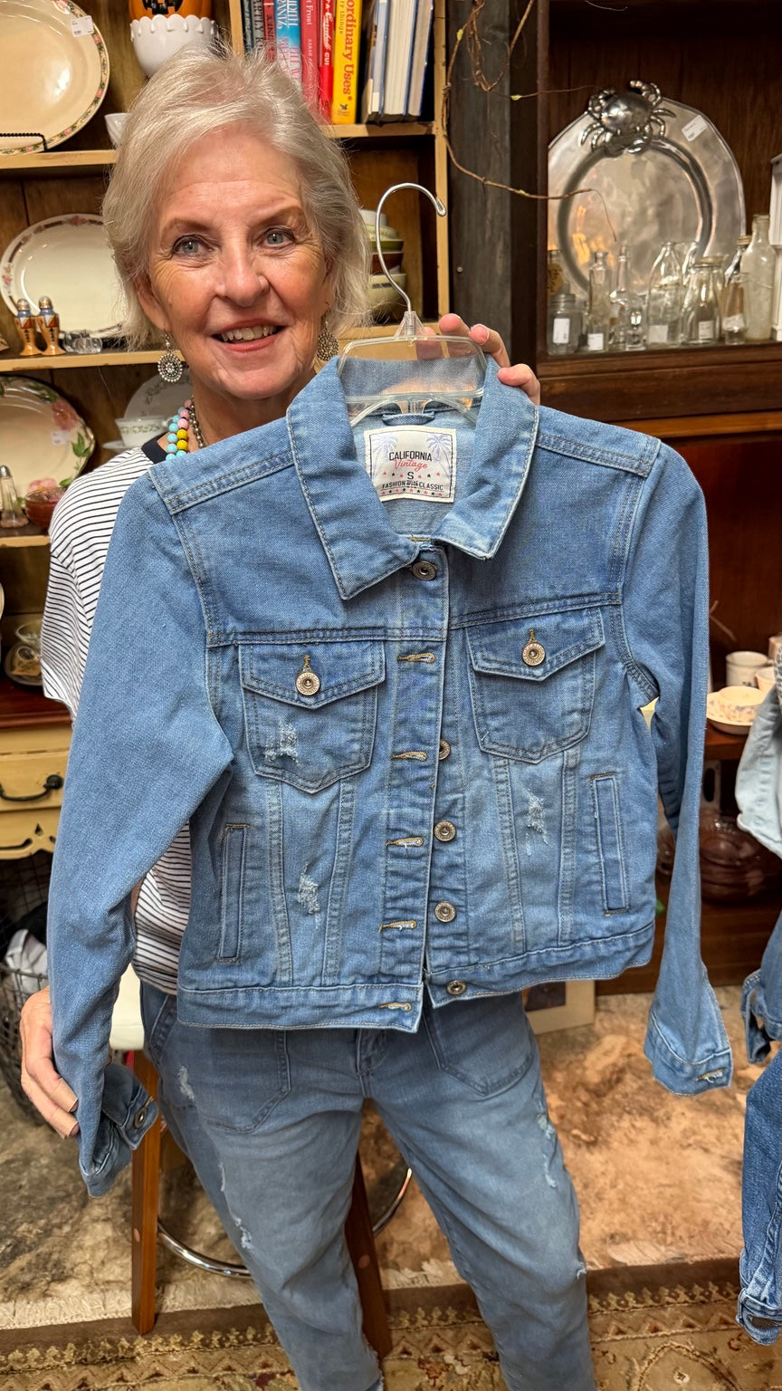 California Vintage Blue Denim Jacket