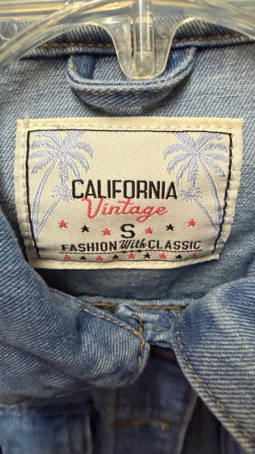 California Vintage Blue Denim Jacket