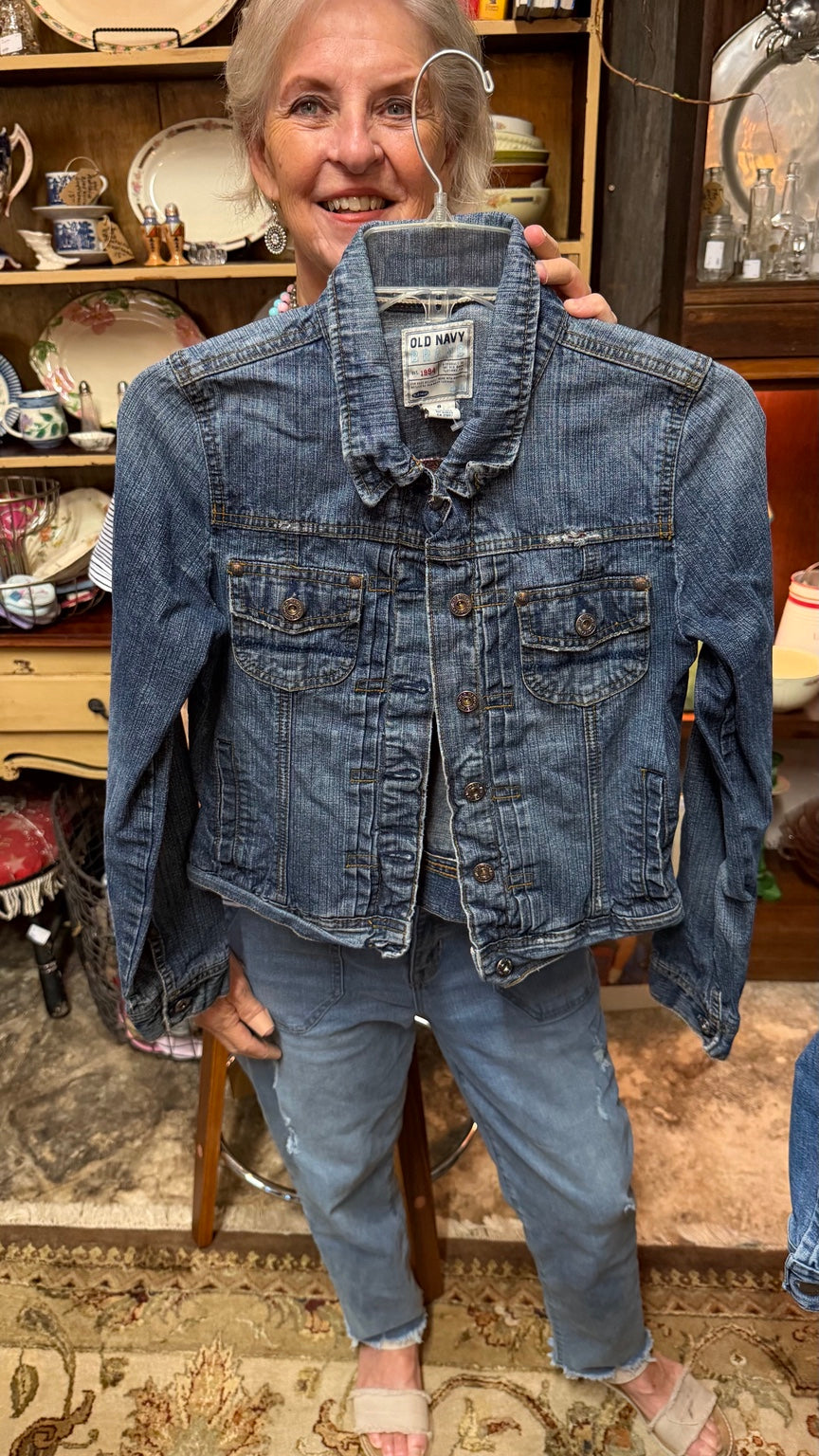 Old Navy Dark-Wash Denim Jacket