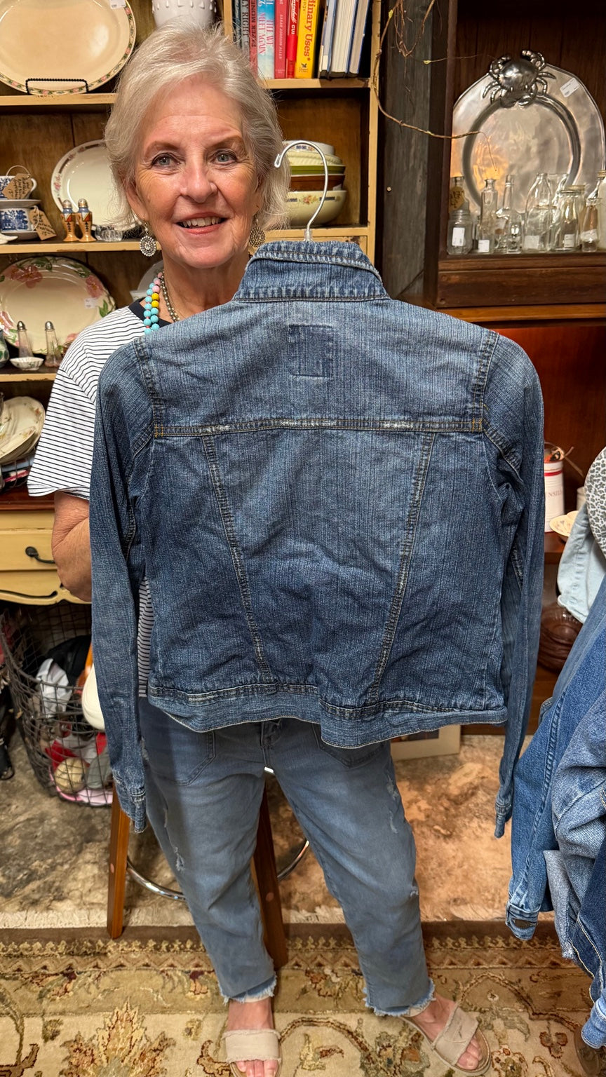 Old Navy Dark-Wash Denim Jacket