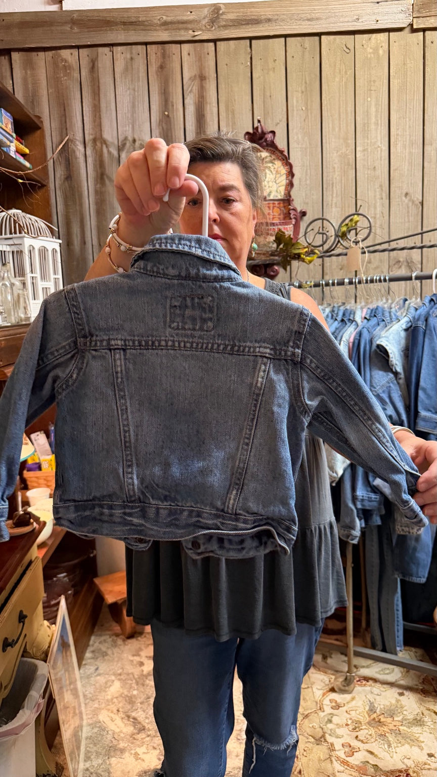 Children’s Place Denim Jacket — 18–24 Months