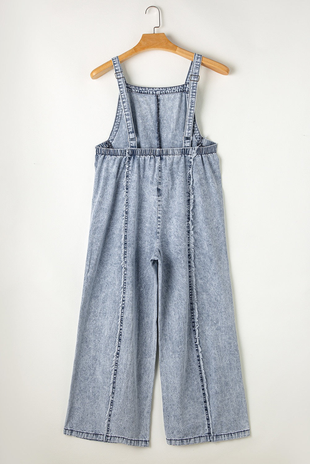 Denim Mineral Washed Overalls LT