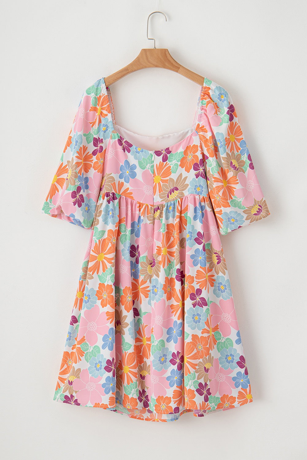 Pastel Floral Mini Dress LT