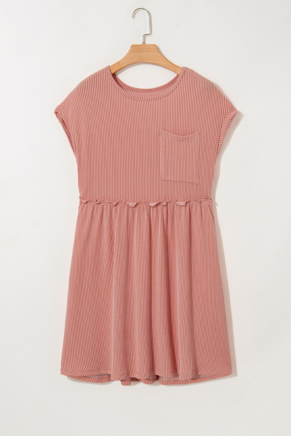 Dusty Pink Pocket Dress RTS